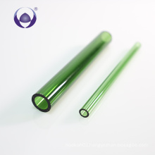China High Quality Hot Sale decorative Green small diameter heat resistant borosilicate 3.3 glass tubing